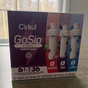 Cirkul GoSip Variety Pack with Caffeine